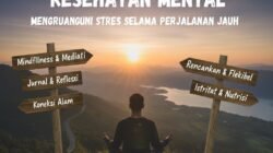 Manfaat Traveling Bagi Kesehatan Mental dan Cara Mengurangi Stres Selama Perjalanan Jauh