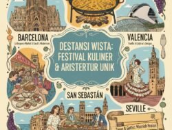 Daftar Destinasi Wisata di Spanyol yang Terkenal Dengan Festival Kuliner dan Arsitektur Bangunan Unik