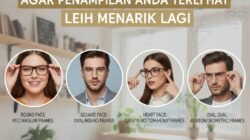 Tips Memilih Kacamata yang Sesuai dengan Bentuk Wajah Agar Penampilan Anda Terlihat Lebih Menarik Lagi