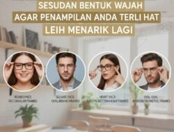 Tips Memilih Kacamata yang Sesuai dengan Bentuk Wajah Agar Penampilan Anda Terlihat Lebih Menarik Lagi