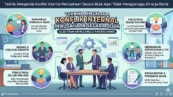 Teknik Mengelola Konflik Internal Perusahaan Secara Bijak Agar Tidak Mengganggu Kinerja Bisnis