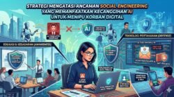 Strategi Mengatasi Ancaman Social Engineering Yang Memanfaatkan Kecanggihan AI Untuk Menipu Korban Digital