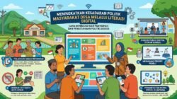 Bagaimana Cara Meningkatkan Kesadaran Politik Masyarakat Di Tingkat Desa Melalui Literasi Digital