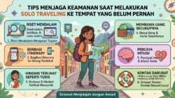 Tips Menjaga Keamanan Saat Melakukan Solo Traveling Ke Tempat Yang Belum Pernah