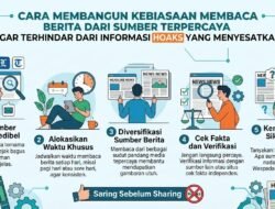 Cara Membangun Kebiasaan Membaca Berita dari Sumber Terpercaya Agar Terhindar dari Informasi Hoaks yang Menyesatkan