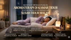 Manfaat Menggunakan Aromaterapi Di Kamar Tidur Untuk Mengatasi Masalah Susah Tidur Malam