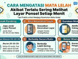 Cara Mengatasi Mata Lelah Akibat Terlalu Sering Melihat Layar Ponsel Setiap Menit